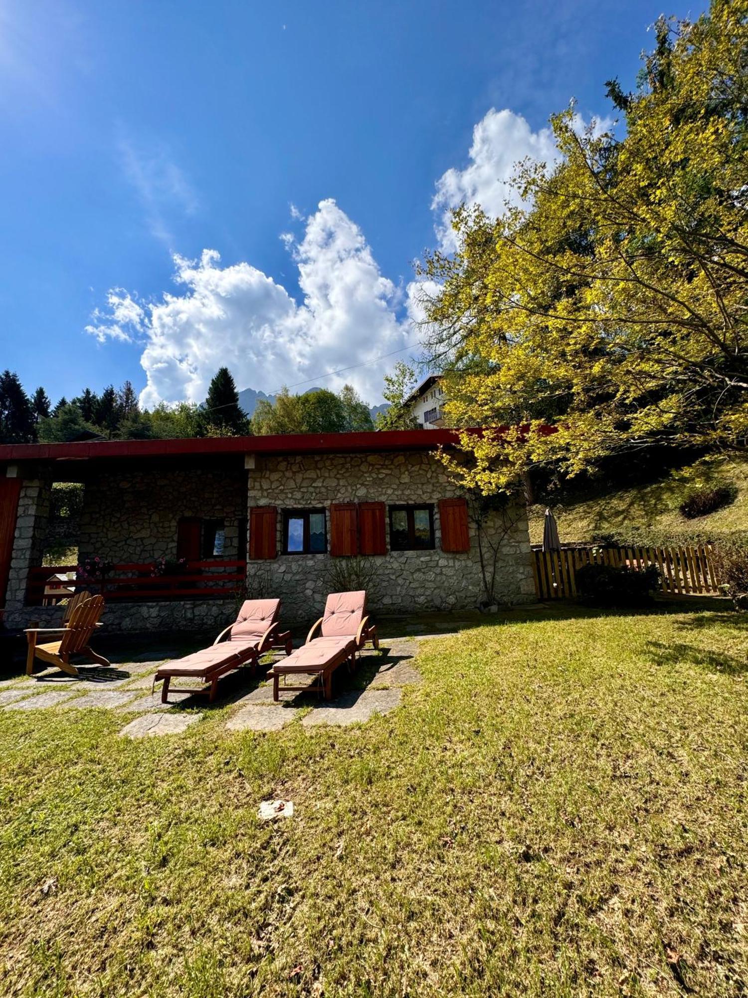 Villa Drago Chalet Oltre il Colle Eksteriør bilde