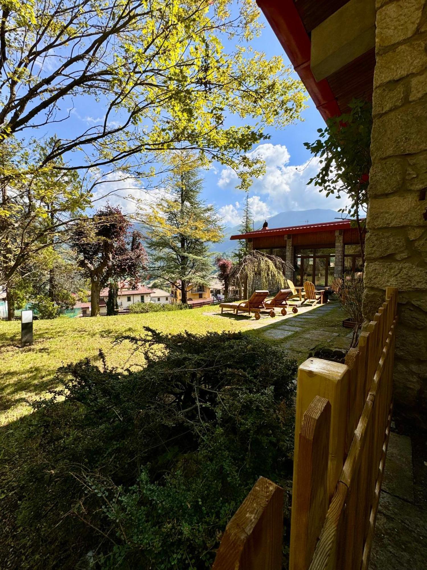 Villa Drago Chalet Oltre il Colle Eksteriør bilde