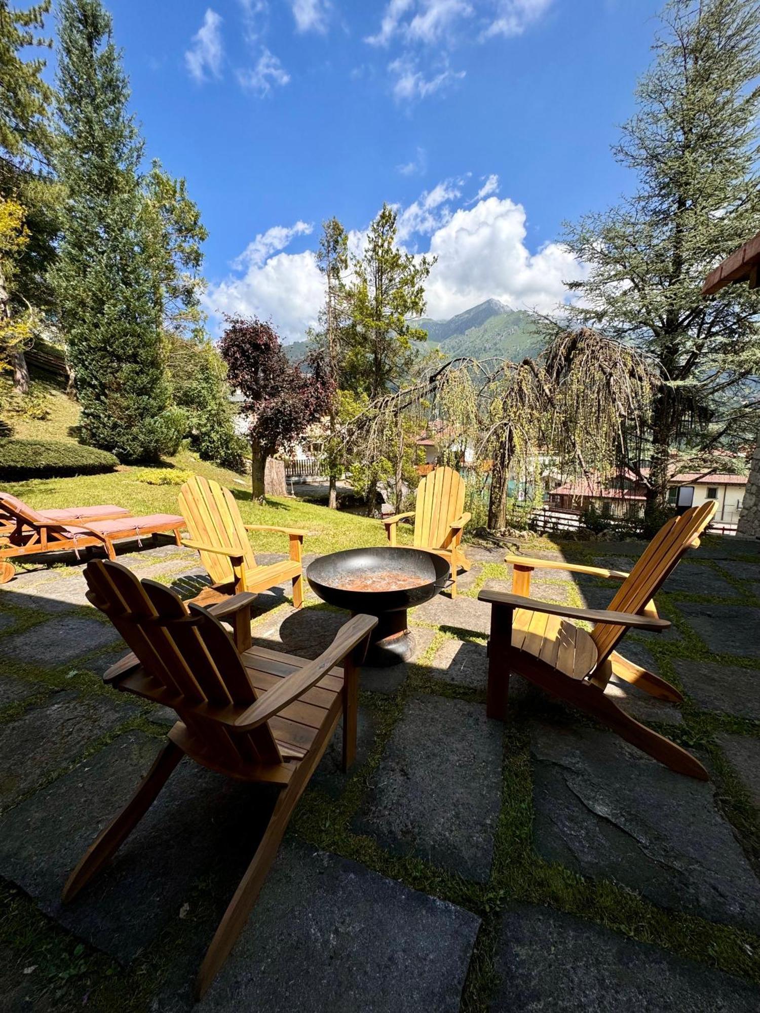 Villa Drago Chalet Oltre il Colle Eksteriør bilde